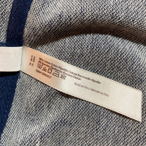 Free People FP Movement  Shibori Swing Cardigan Hoodie Indigo SZ M - Picture 14 of 14